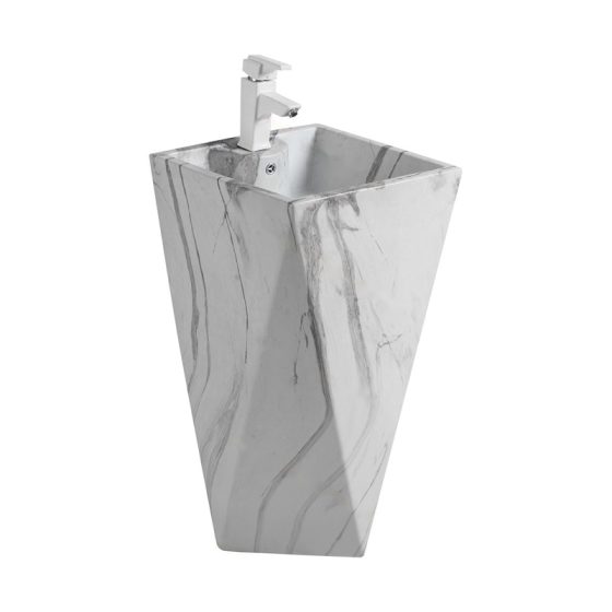 LT-307-DP-CT-18 grey pedestal-basins