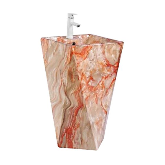 LT-307-DP-CT-182 colored pedestal-basins