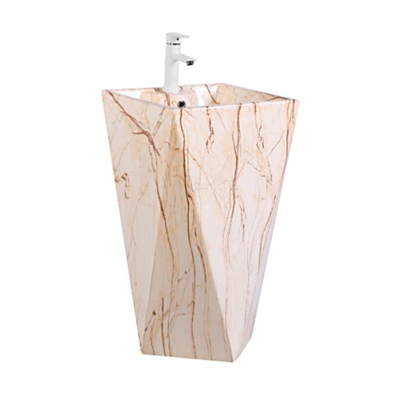 LT-307-DP-CT-42 colored pedestal-basins
