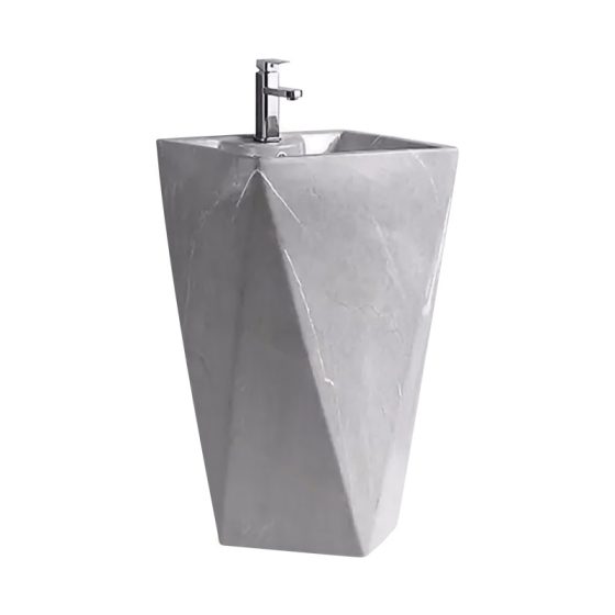 LT-307-DP-CT-48 grey pedestal-basins