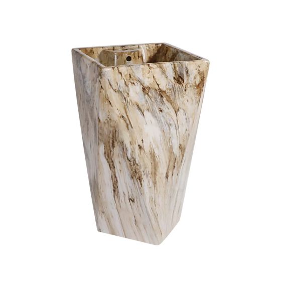 LT-307-DP-CT-70 colored pedestal-basins