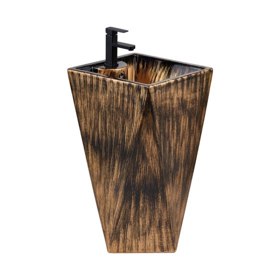 LT-307-RS-CT-33 colored pedestal-basins