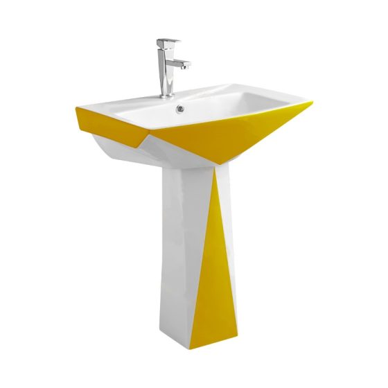 LT-307P-CG-WY colored pedestal-basins