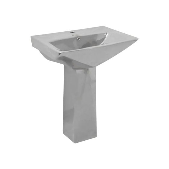 LT-307P-GI-PS grey pedestal-basins