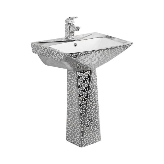 LT-307P-GID-S1 patterned pedestal-basins