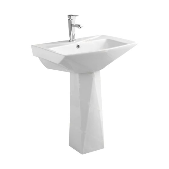 LT-307P white pedestal-basins