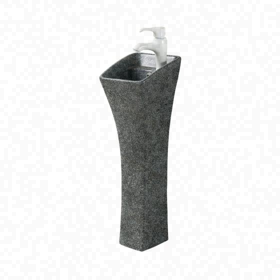 LT-308-CDG-LG black pedestal-basins