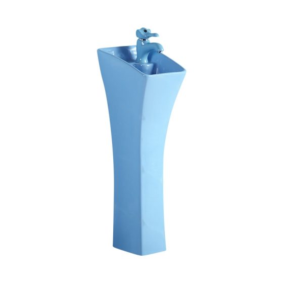 LT-308-CG-BU colored pedestal-basins