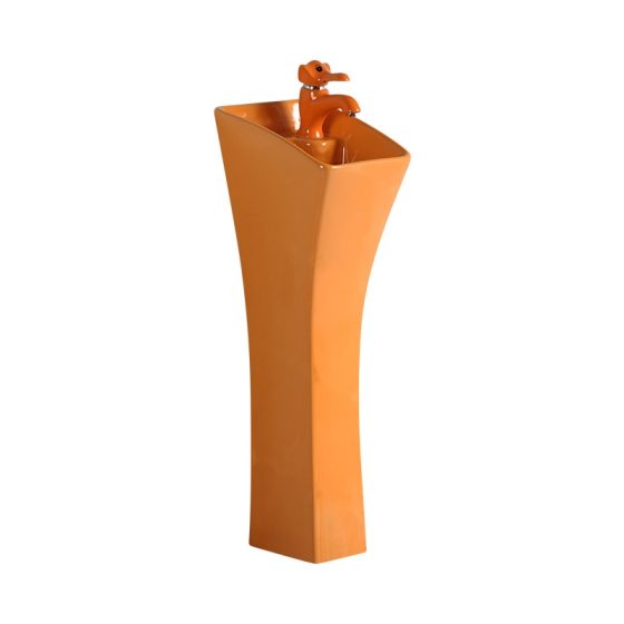 LT-308-CG-O colored pedestal-basins