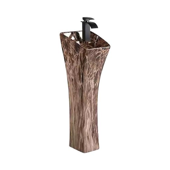LT-308-DP-CT-1 colored pedestal-basins