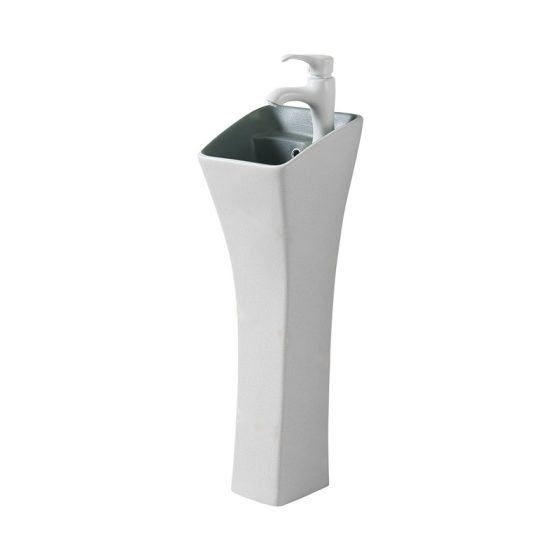 LT-308-FG-UWNBG white pedestal-basins
