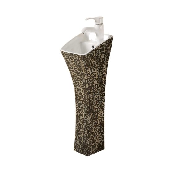 LT-308-HE-M-CT2 gold pedestal-basins