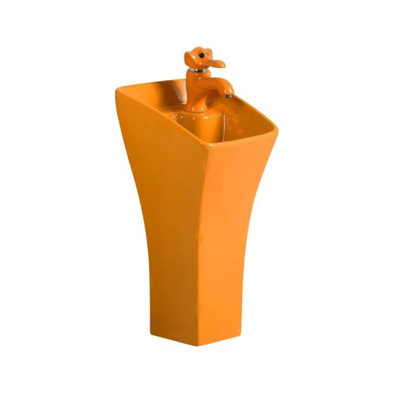LT-308A-CG-O gold pedestal-basins