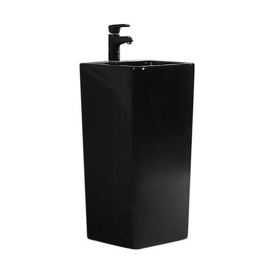 LT-309-CG-BL black pedestal-basins
