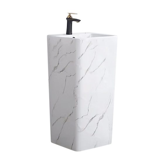 LT-309-DP-CT-16 patterned pedestal-basins