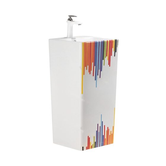 LT-309-ED-CT1 patterned pedestal-basins