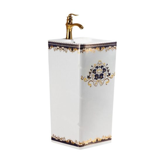 LT-309-ED-CT4 patterned pedestal-basins