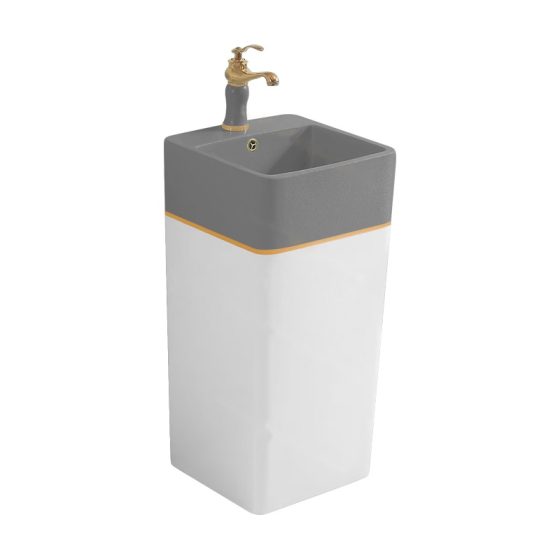 LT-309-FG-TDGBW white pedestal-basins