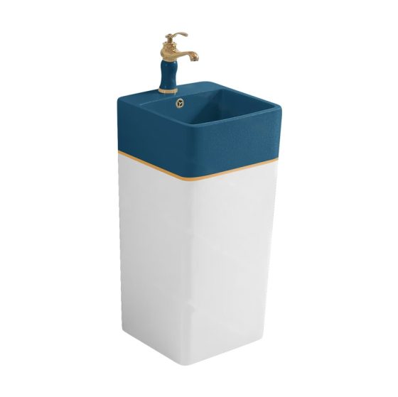 LT-309-FG-TIBBW colored pedestal-basins
