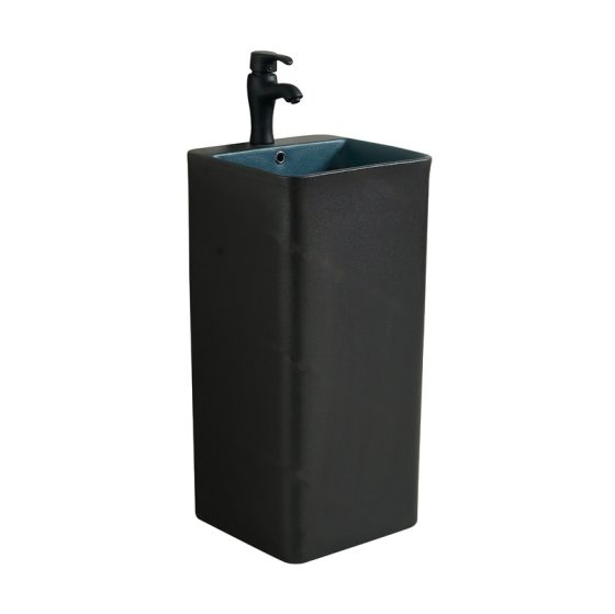 LT-309-FG-UBLNTQB black pedestal-basins