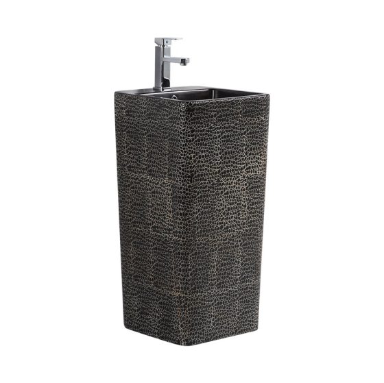 LT-309-HE-CT1 black pedestal-basins