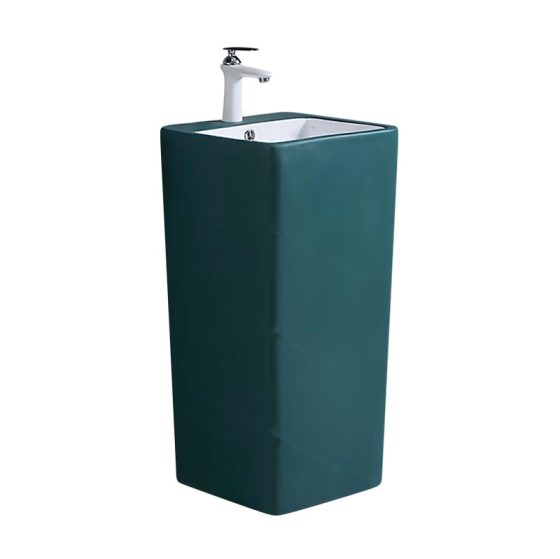 LT-309-M-BGW colored pedestal-basins