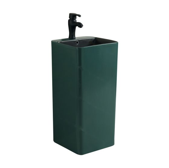 LT-309-M-UBGNBL colored pedestal-basins