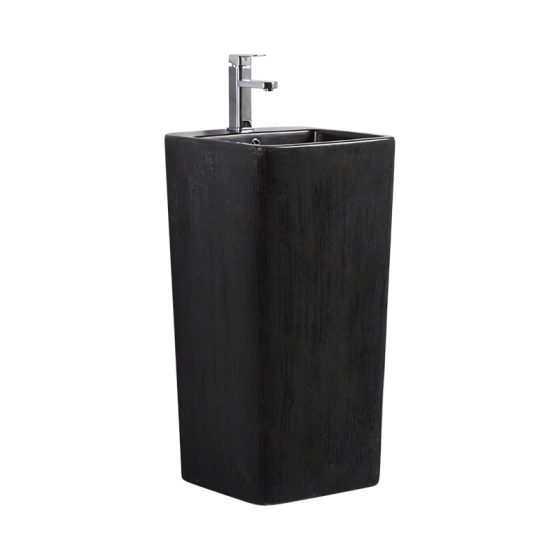 LT-309-SE-BL black pedestal-basins