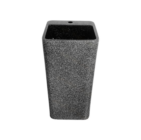 LT-309-SE-CDG-LGBL black pedestal-basins