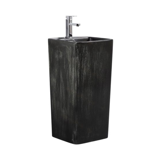 LT-309-SE-GBR black pedestal-basins