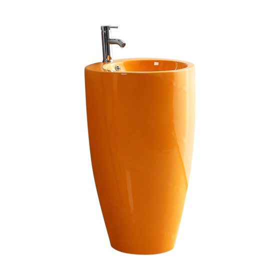 LT-311-CG-O colored pedestal-basins