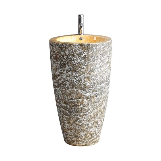 LT-311-DP-CT-186 patterned pedestal-basins
