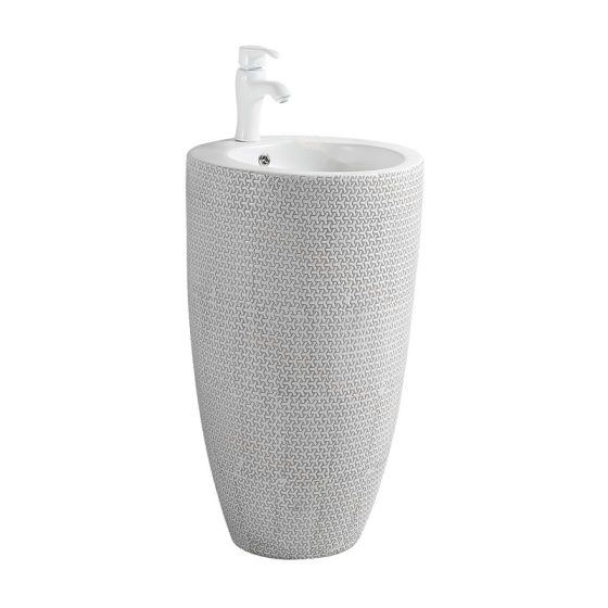 LT-311-HE-M-CT7 grey pedestal-basins