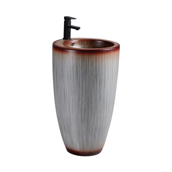 LT-311-RS-CT-35 colored pedestal-basins