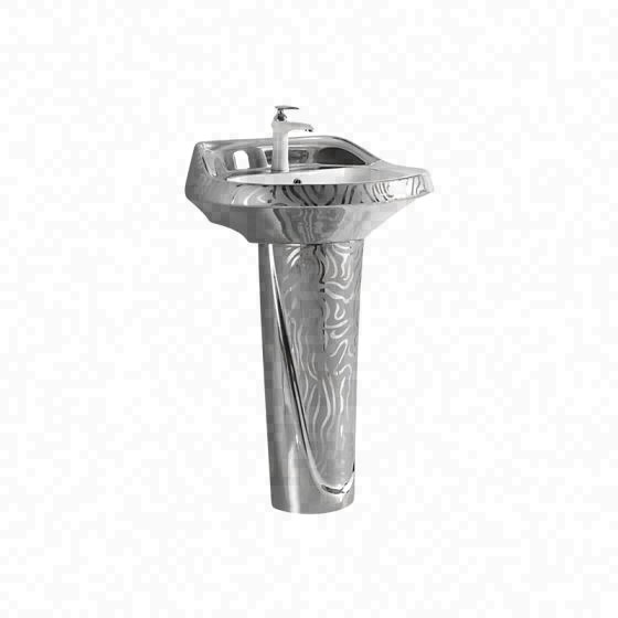 LT-314P-GID-S2 patterned pedestal-basins