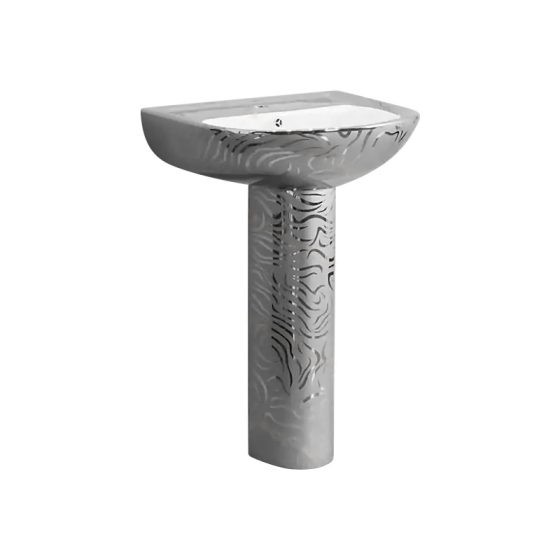 LT-315P-GID-S4 patterned pedestal-basins
