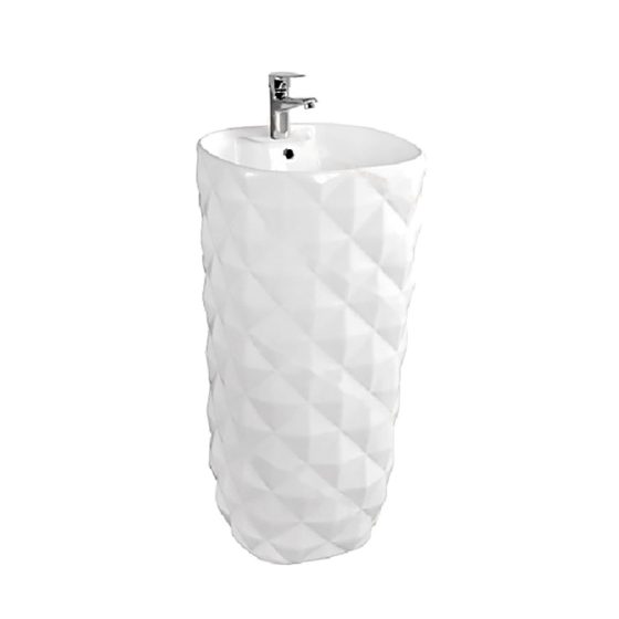LT-316 white pedestal-basins