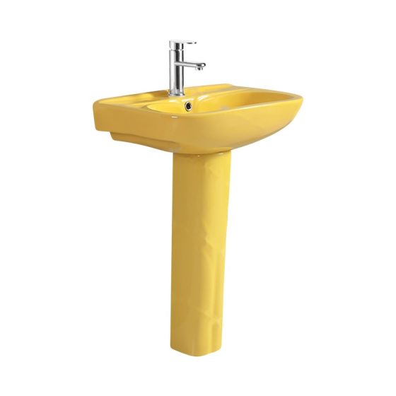LT-318P-CG-Y gold pedestal-basins