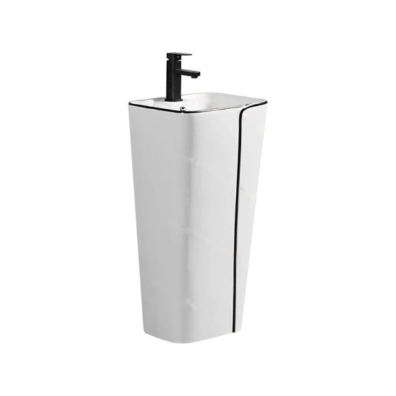 LT-320-CG-BLL1 white pedestal-basins