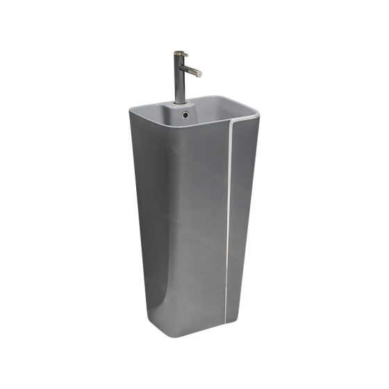 LT-320-CG-DGSL grey pedestal-basins