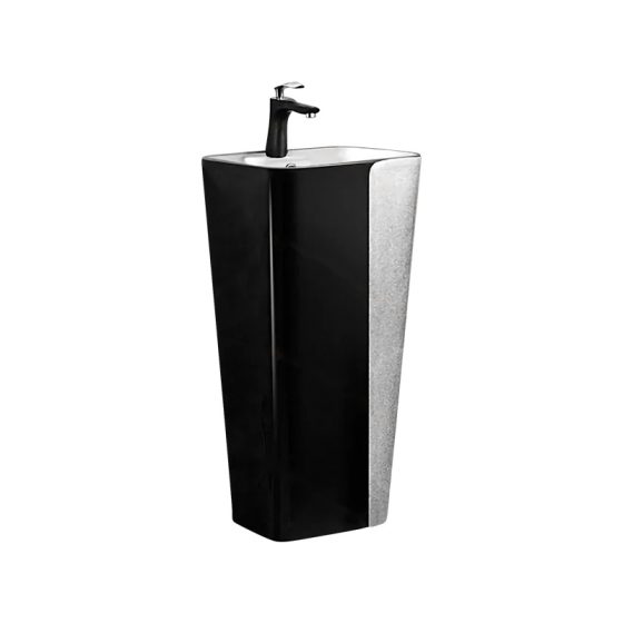 LT-320-CG-SBL black pedestal-basins