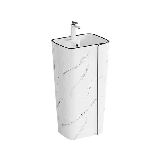 LT-320-DP-WBLL white pedestal-basins