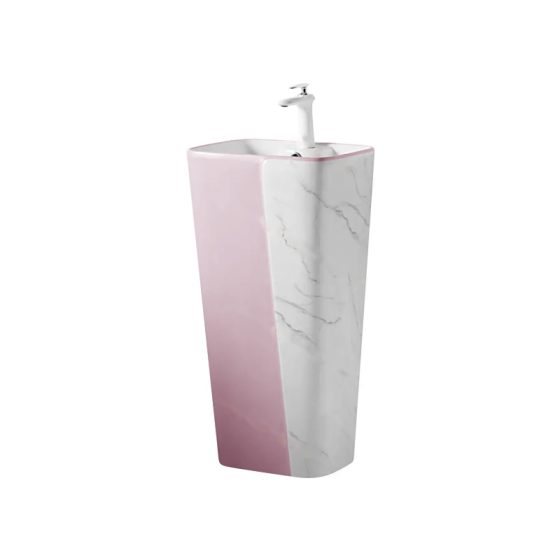 LT-320-DP-WLP white pedestal-basins