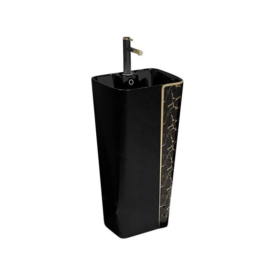 LT-320-GID-BLG black pedestal-basins