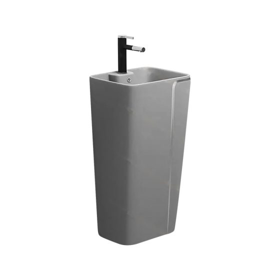 LT-320-M-DGSL grey pedestal-basins