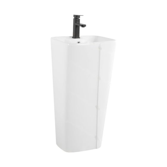 LT-320 white pedestal-basins