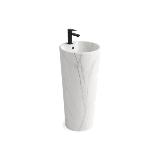 LT-321-DP-CT-1 patterned pedestal-basins
