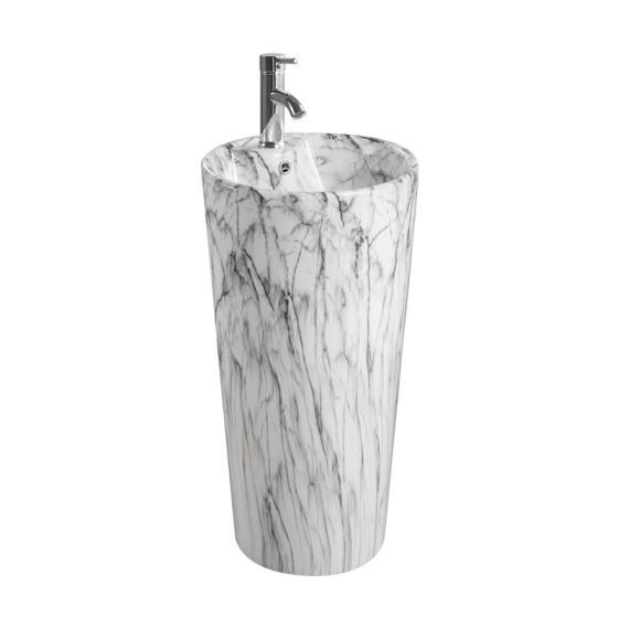 LT-321-DP-CT-14 white pedestal-basins