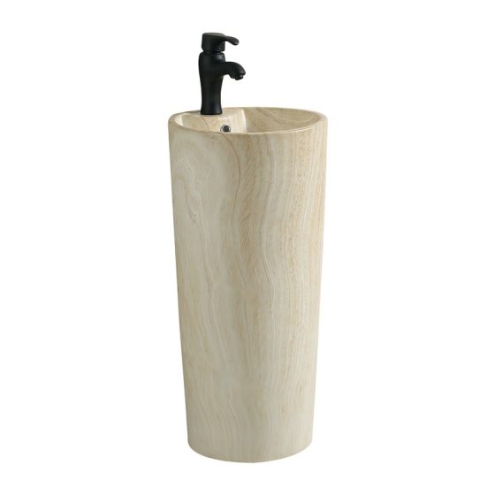 LT-321-DP-CT-77 patterned pedestal-basins