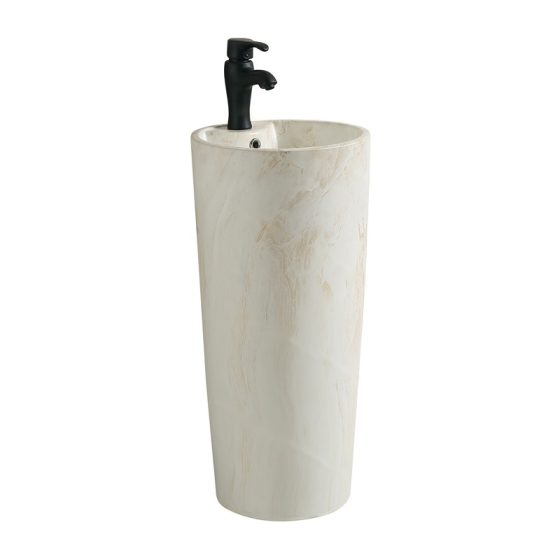 LT-321-DP-CT-82 patterned pedestal-basins